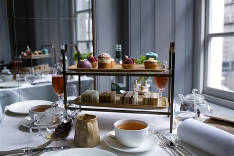 Afternoon Tea at Burberry's Thomas's Café 